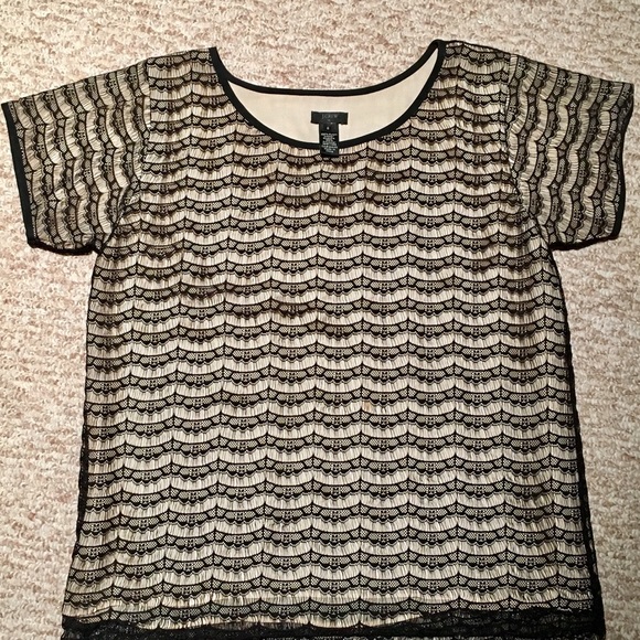 J.CREW Lace Top - Picture 2 of 2